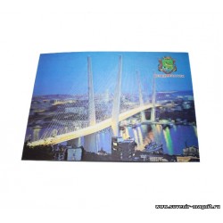 Магнит 3d «Владивосток. Золотой Мост2»