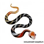 Стеклянная фигурка «Змея7», цвета в ассортименте